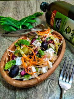 A picture of Cottage cheese salad....
