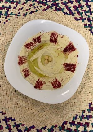 صورة لوصفة الحمص