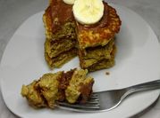 Una foto de pancakes nutella