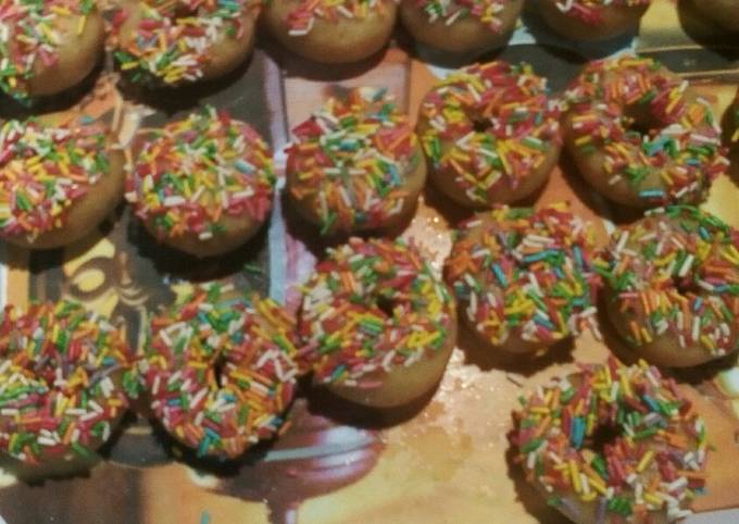 Langkah Mudah untuk Membuat Donat mini tanpa telur yang Lezat