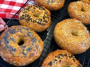 Una foto de bagels rápidos