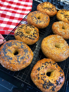 Una foto de Bagels Caseros