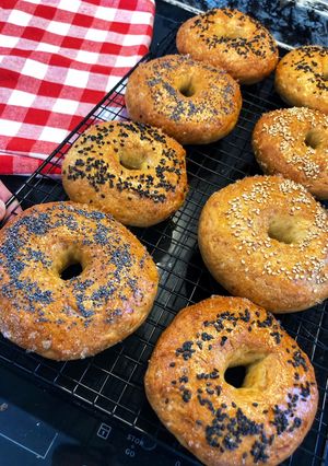 A picture of Homemade Bagels.