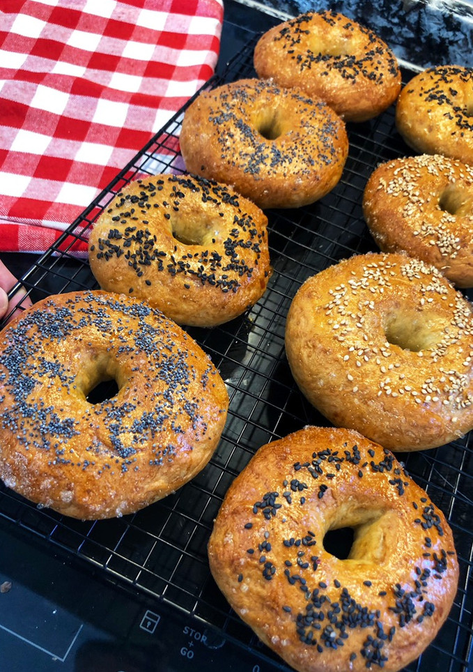 Una foto de Bagels Caseros
