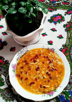 عکسی از دستور سوپ جو اسما پز