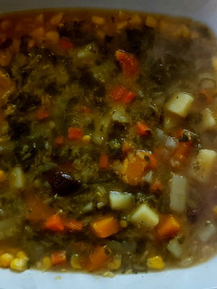 Una foto de Minestrone a mi manera