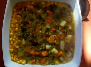 Una foto de Minestrone a mi manera