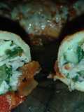 Canelones de pollo y acelga