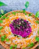 Xôi lá cẩm thịt xá xíu