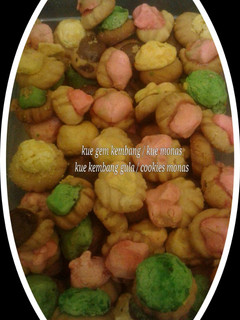 Foto resep Kue gem / kue kembang gula / kue monas / cookies monas/ kue unyil / kue kering simpel
