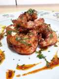 Langostinos al ajillo