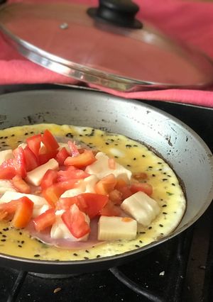 Una foto de Omelette