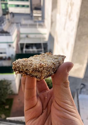 Una foto de Tarta de Manzana y Avena