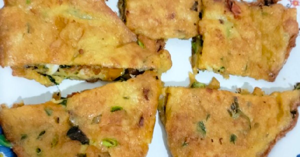 Martabak telur Fuyunghai kepiting simple