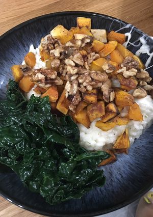 A picture of Pumpkin and Prosecco Risotto.