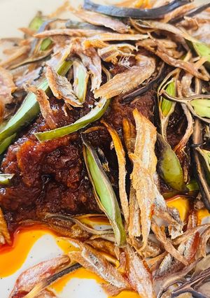 Gambar Sambal Ikan Bilis Petai Air Fryer