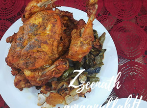 A picture of Rotisserie Chicken.