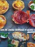 Serrano Ham and Manchego Cheese Tartlets