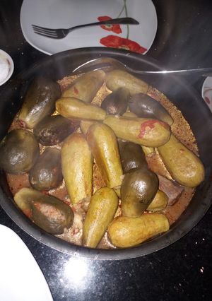 صورة لوصفة محاشي كوسى وباذنجان