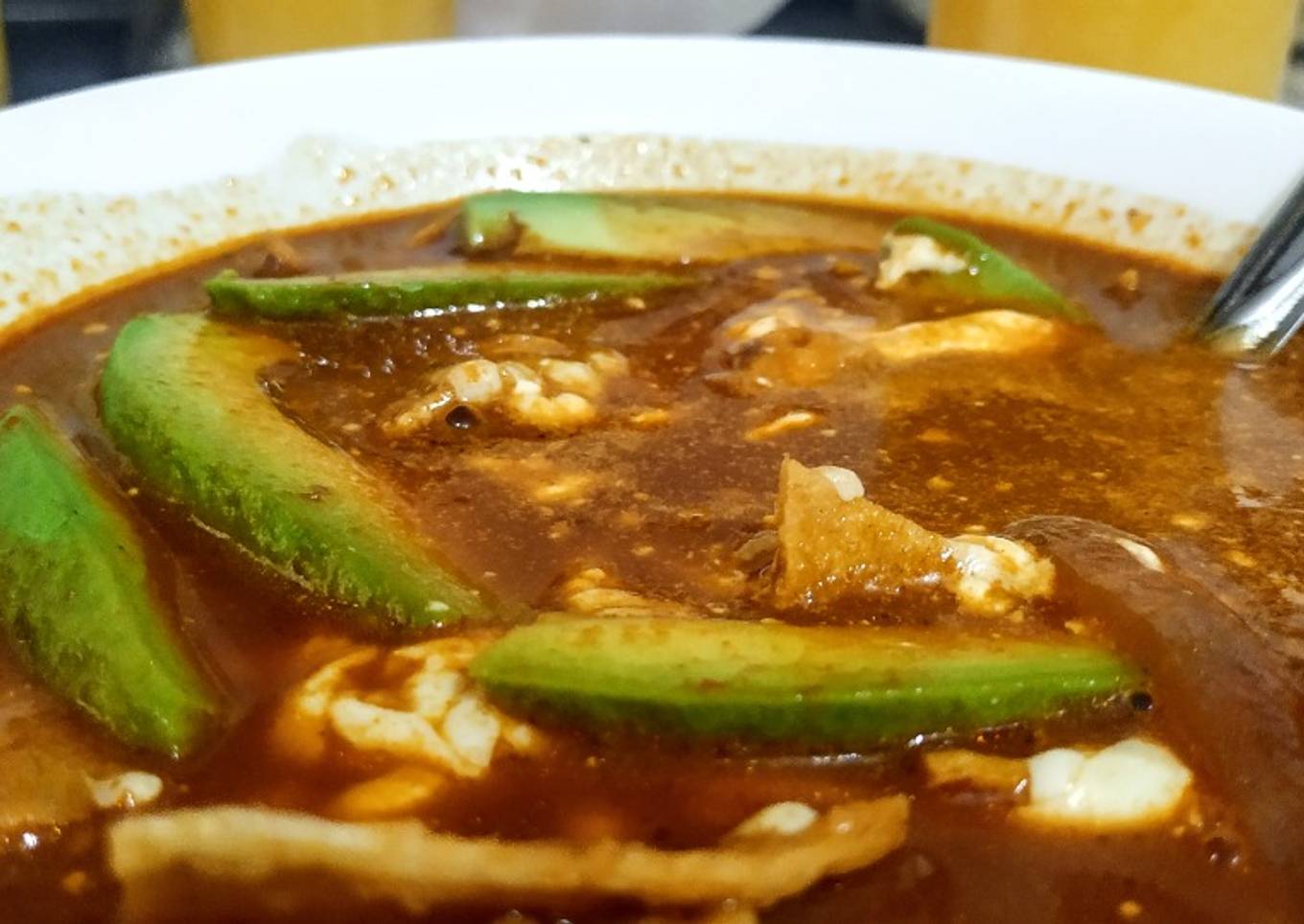 Sopa de tortillas