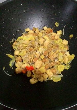 Foto resep Tumis taoge tahu tempe