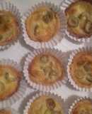 Mini tartitas de queso y aceitunas