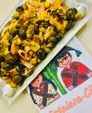 BERENJENAS, ACEITUNAS Y JAMÓN PARA ACOMPAÑAR PASTAS 🍆🍜🥓🍝🫒🍜