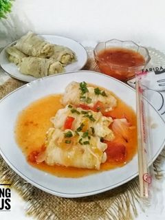 Foto resep Sawi Gulung Kukus