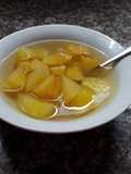 Compota de manzana y pera