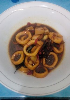 Foto resep Cumi kuah kecap manis