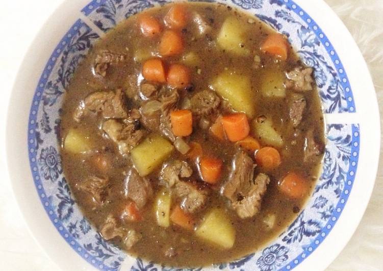 Easiest Way to Make Simple Beef Stew in 28 Minutes for Mom