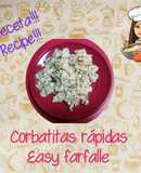 Corbatitas rápidas 😋