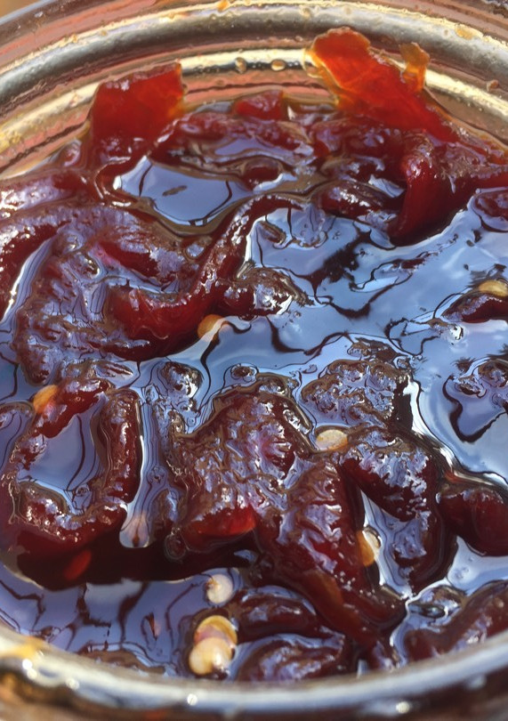 Una foto de Pimientos confitados en Thermomix