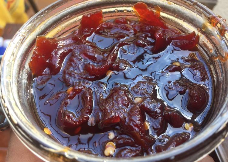 Pimientos confitados en Thermomix