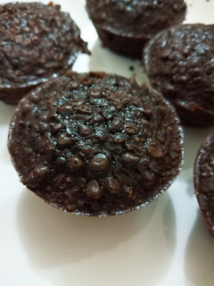 Foto resep Chocolate Oatmeal Muffins (Takaran Sendok)