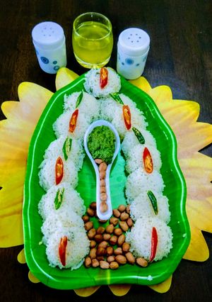 A picture of Vrat wale mini idli.