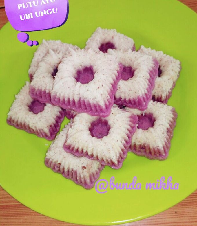 Foto resep Putu Ayu ubi ungu