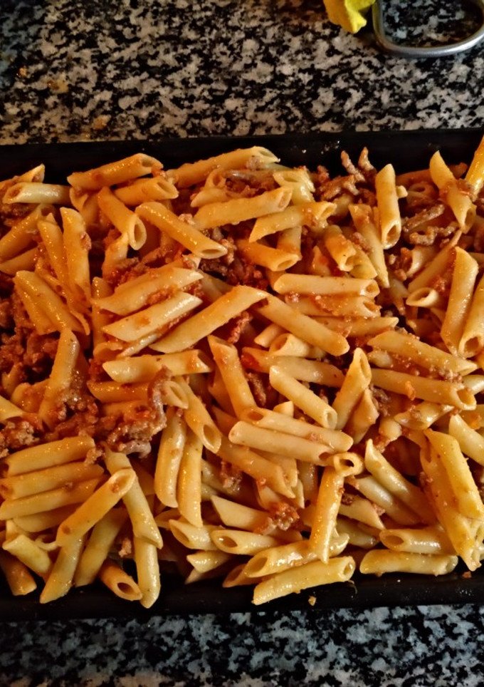 Una foto de Macarrones a mi manera