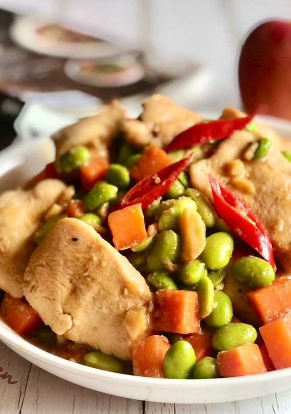 毛豆炒雞柳 / 家常菜 /便當菜 的食譜成品照片