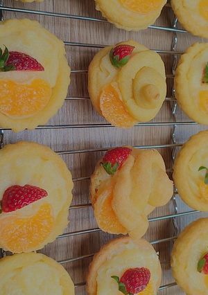 Foto resep Kue Soes Fla Vanilla