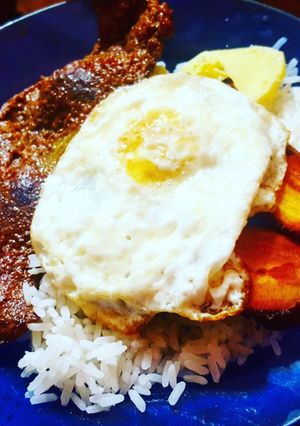 Una foto de Bistec a lo pobre!