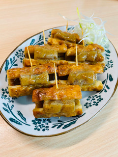蒸烤味噌竹輪蒟蒻|過熱水蒸氣烤箱微波爐 的食譜成品照片