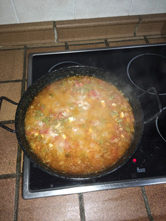 Una foto de Fondo para arroz PANZURRINO