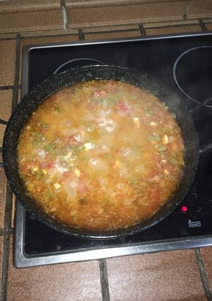 Una foto de Fondo para arroz PANZURRINO