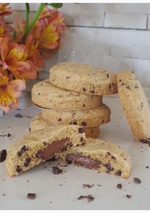 Une photo de Cookies pâte à tartiner