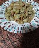 Habas con cebolla