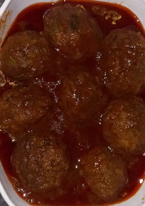 عکسی از دستور کوفته مرغ عااالی