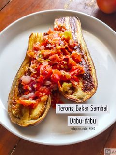 Foto resep Terong Bakar Sambal Dabu-dabu