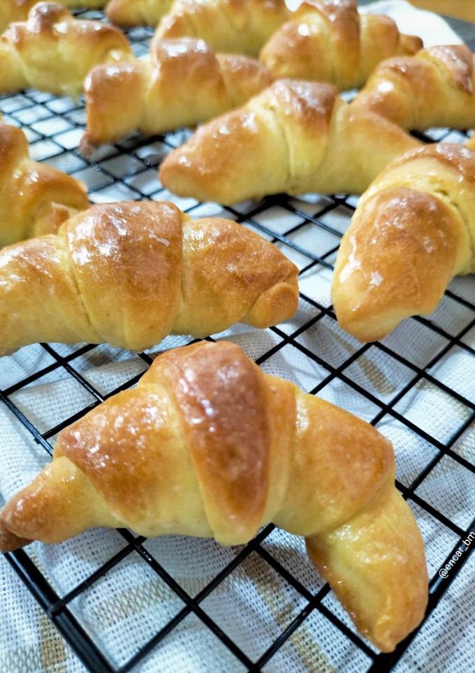 Una foto de Mini croissants caseros