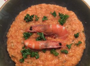 Foto di Risotto alla crema di gamberi